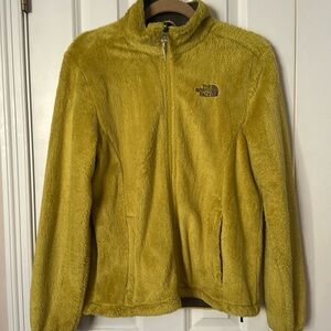 North Face women’s Osito jacket lime green